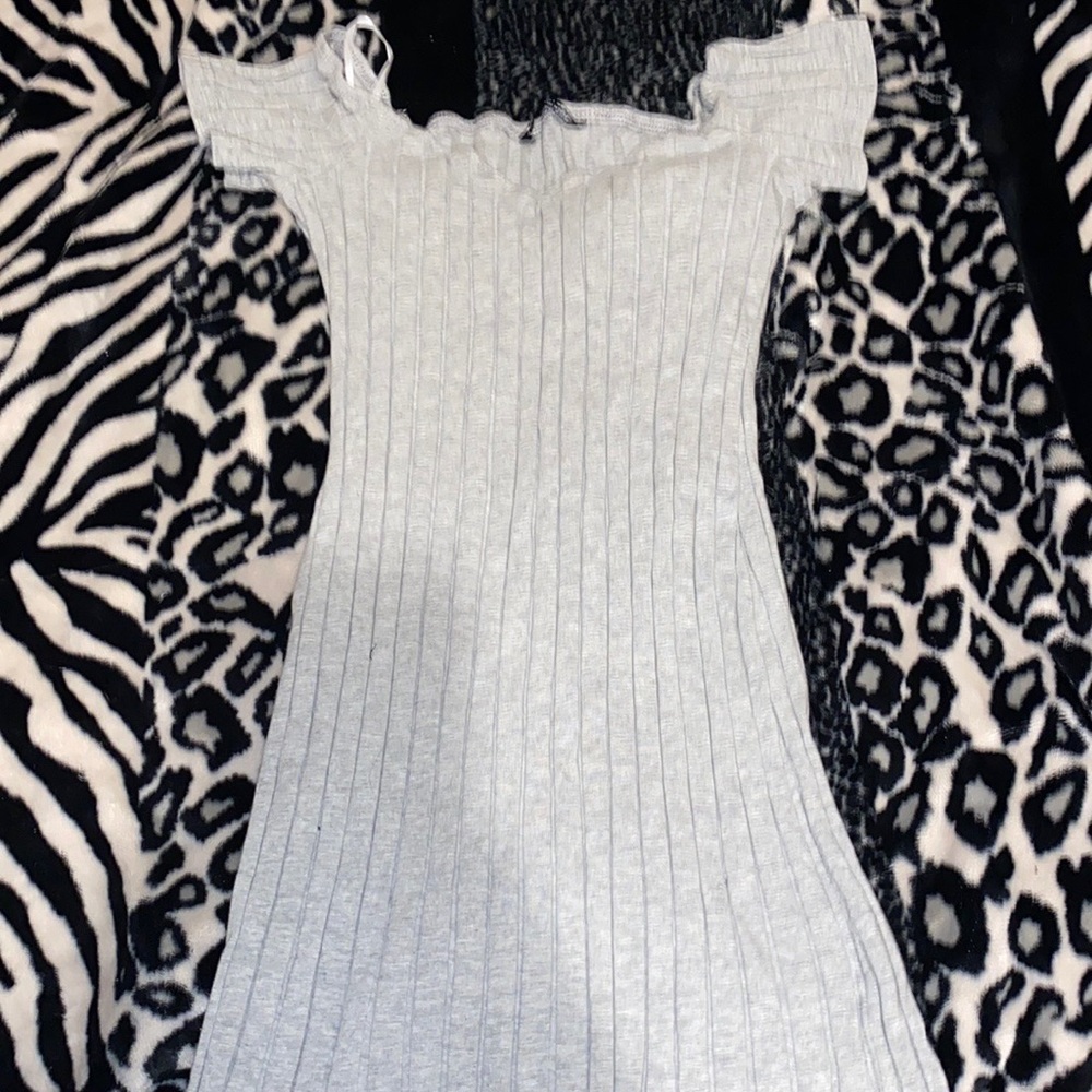 Grey sweater & dress